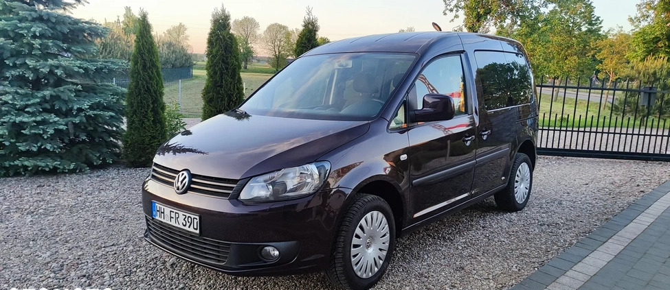 Volkswagen Caddy cena 39900 przebieg: 173000, rok produkcji 2012 z Tarnowskie Góry małe 704